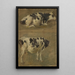 Reproduction of the painting Study of two cows - Anders Askevold