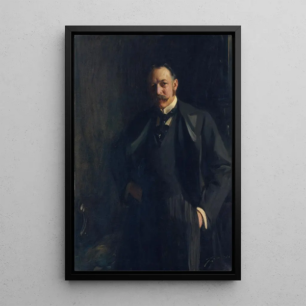 Edward R Bacon 1846-1915 - Anders Zorn — framed artwork on a wall