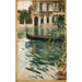 Venice Gondola Painting - Anders Zorn — artwork view