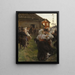 Summer Solstice Dance - Anders Zorn — framed artwork on a wall