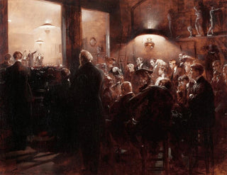 Andr Castaigne - In the Saleroom.webp