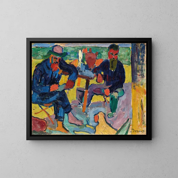 Matisse y Terrus - André Derain — cuadro enmarcado en la pared