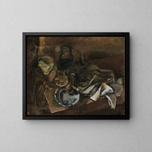 de mesa erigido - André Derain — cuadro enmarcado en la pared