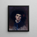 Retrato de mujer - André Gill — cuadro enmarcado en la pared