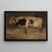 Vacas - André Plumot — cuadro enmarcado en la pared