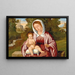 Madonna and Child - Andrea Previtali — framed artwork on a wall