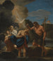El bautismo de Cristo - Andrea Sacchi — vista de la obra