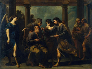 Andrea Vaccaro - Tobias Heals his Blind Father.webp
