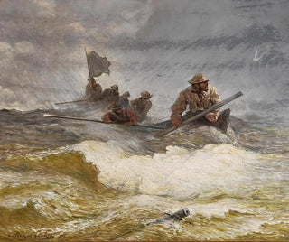 Andreas Achenbach - Rescue at Sea.webp