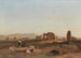 a southern landscape with ruins, goats, and shepherds - Andreas Marko — artwork view