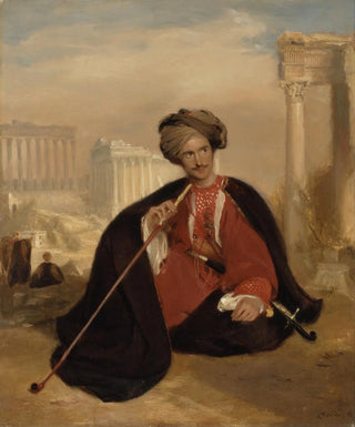 Andrew Geddes - Charles Lenox CummingBruce In Turkish Dress.webp