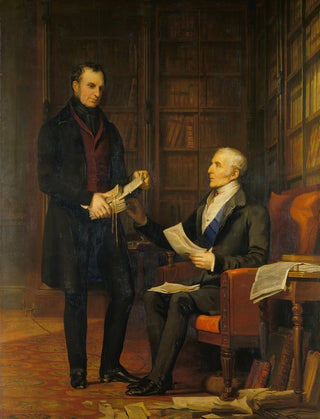 Andrew Morton - The Duke of Wellington with Colonel Gurwood at Apsley House.webp