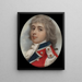 Portrait of a Navy Officer - Andrew Plimer — framed artwork on a wall