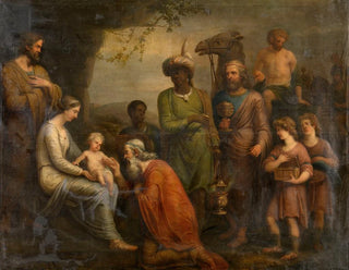 Andries Cornelis Lens - The Adoration of the Magi.webp