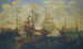 Batalla naval entre turcos y cristianos - Andries van Eertvelt — vista de la obra