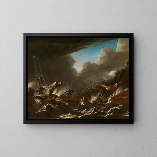 Andries van Eertvelt - Storm at Sea.webp