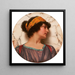 Androcle - John William Godward — cuadro enmarcado en la pared