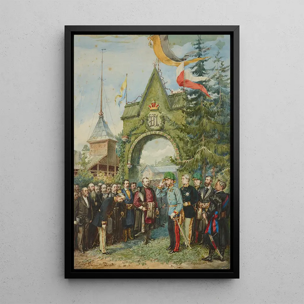 Andrzej Bronisaw Grabowski - The Emperor Visiting the School of Forestry.webp