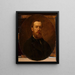 Retrato de Maksymilian Gierymski - Andrzej Mniszech — cuadro enmarcado en la pared