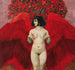 Ángel rojo - Karl Mediz — vista de la obra