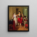 Francisco Montes Paquiro before a bullfight The toreros' farewells - Ángel María Cortellini Hernández — framed artwork on a wall