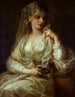 Retrato de una dama en vestal - Angelica Kauffman — vista de la obra