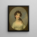Peut-être Franciska Krasinska, duquesa de Curlandia - Angelica Kauffman — cuadro enmarcado en la pared