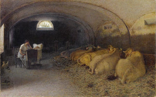 Angelo Morbelli - Pax La Stalla.webp