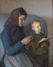 La leçon est revue - Anna Ancher — artwork view