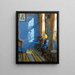 La luz del sol en la habitación azul - Anna Ancher — cuadro enmarcado en la pared