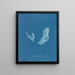 Asperococcus turneri - Anna Atkins — cuadro enmarcado en la pared