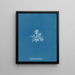 Callithamnion brodii - Anna Atkins — cuadro enmarcado en la pared