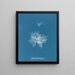 Callithamnion tetragonum - Anna Atkins — cuadro enmarcado en la pared