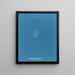 Callithamnion thuyoides - Anna Atkins — cuadro enmarcado en la pared