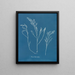 Bourdon tuberculeux - Anna Atkins — cuadro enmarcado en la pared