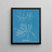 Laurence's painting is very thin - Anna Atkins — framed artwork on a wall