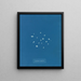 Bordure de lichen - Anna Atkins — cuadro enmarcado en la pared