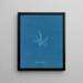 Mesogloia mutifida - Anna Atkins — cuadro enmarcado en la pared