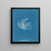 Rhodomela lycopodioides - Anna Atkins — cuadro enmarcado en la pared