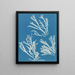 Rhodoménie polycarpe - Anna Atkins — cuadro enmarcado en la pared