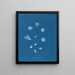 Ruisseaux brillants - Anna Atkins — cuadro enmarcado en la pared