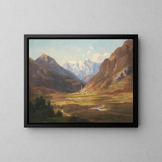 Anna BaarPlommer - Scene in the Tyrolean Countryside.webp