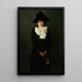 Reproduction of the painting Portrait of a young woman with a rose in her hand - Anna Bilińska-Bohdanowicz