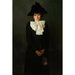 Reproduction of the painting Portrait of a young woman with a rose in her hand - Anna Bilińska-Bohdanowicz