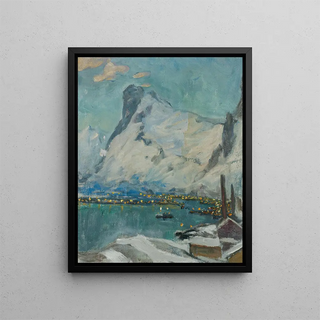 Anna Boberg - Lofoten in the Evening Light Study.webp