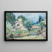 Estudio del sur de Francia - Anna Boberg — cuadro enmarcado en la pared