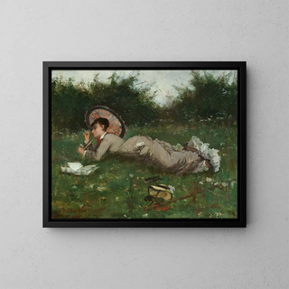 Anna Nordgren - A Girl In A Meadow.webp