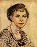 Autorretrato - Anne Goldthwaite — vista de la obra