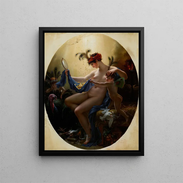 Anne Louis GirodetTrioson - Portrait of Mlle Lange As Danae.webp