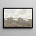 From the window at Cadland, September 24, 1824 - Anne Rushout — framed artwork on a wall